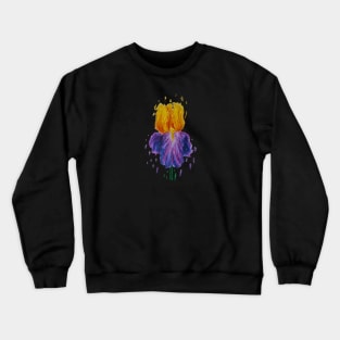 Fiery Iris Crewneck Sweatshirt